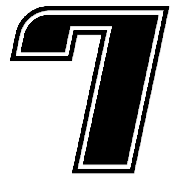 Naklejka z kategorii NUMERY